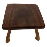 Table d'appoint vintage en bois