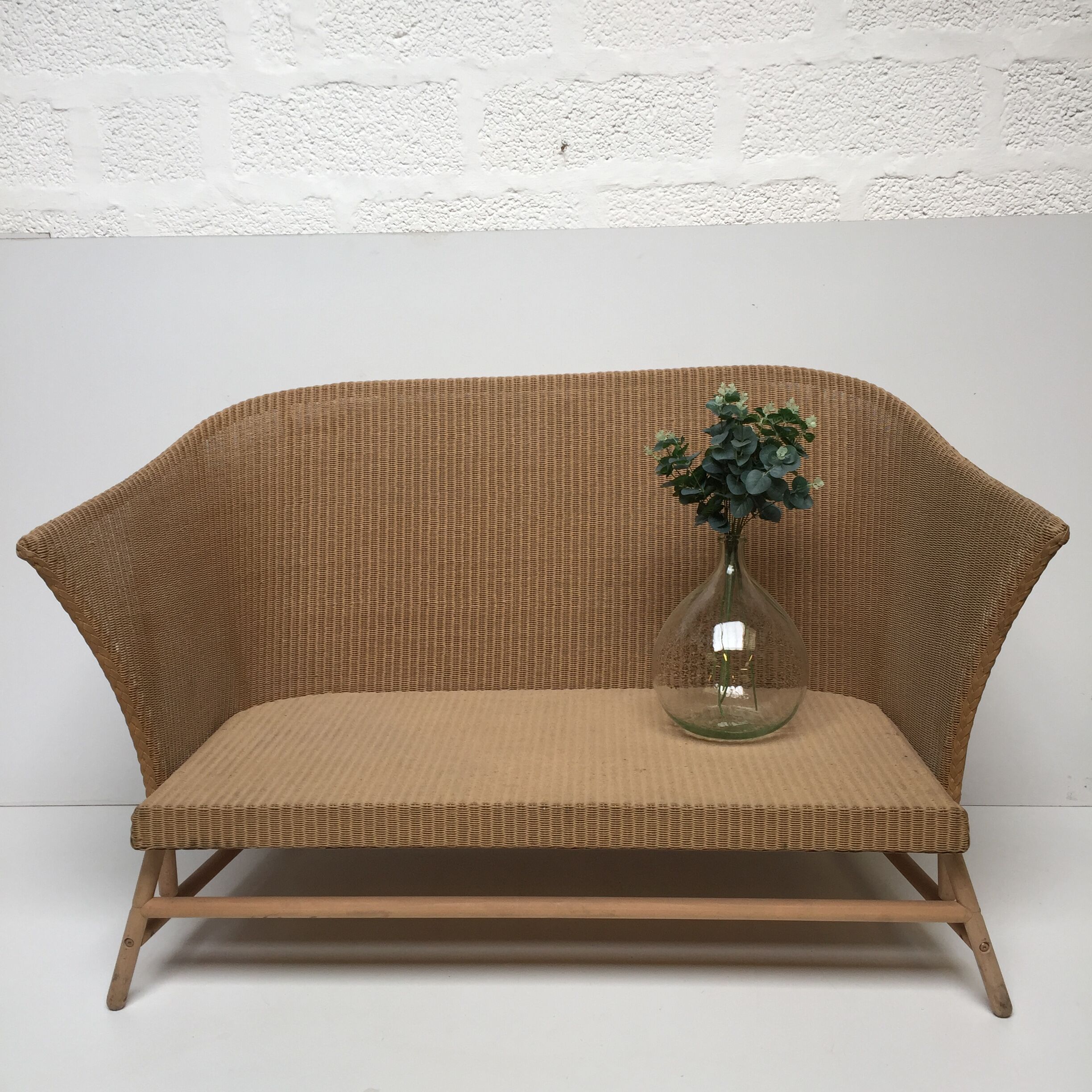 Banquette canapé Lloyd Loom