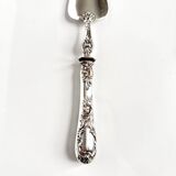 Silver Fish Scoop | Rocaille Handle & Chiseled Decor