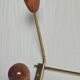 Vintage wall coat rack