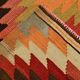 Kilim Turc Vintage en Laine Tissé Main, Tapis Tribal Ancien, 177x291 Cm