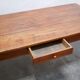Vintage wooden farmhouse dining table