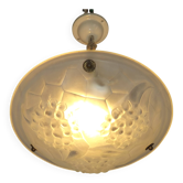 Elegant French Art Deco Plafonnier– Circa 1930 | Signed ROS / Degué