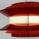 Pendant light "Trava" by Carl Thore for Granhaga Metallindustri. Sweden 1970s