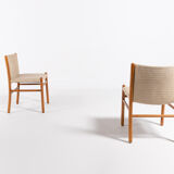 Set of 5 chairs 'Nuela' by Gianfranco Frattini Italy 1970