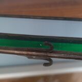 Pair of art deco wall mirrors 81x39cm