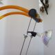 Paire de lampes style Memphis made in Italy 1980