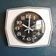 Horloge vintage pendule murale "vedette noir & blanc"