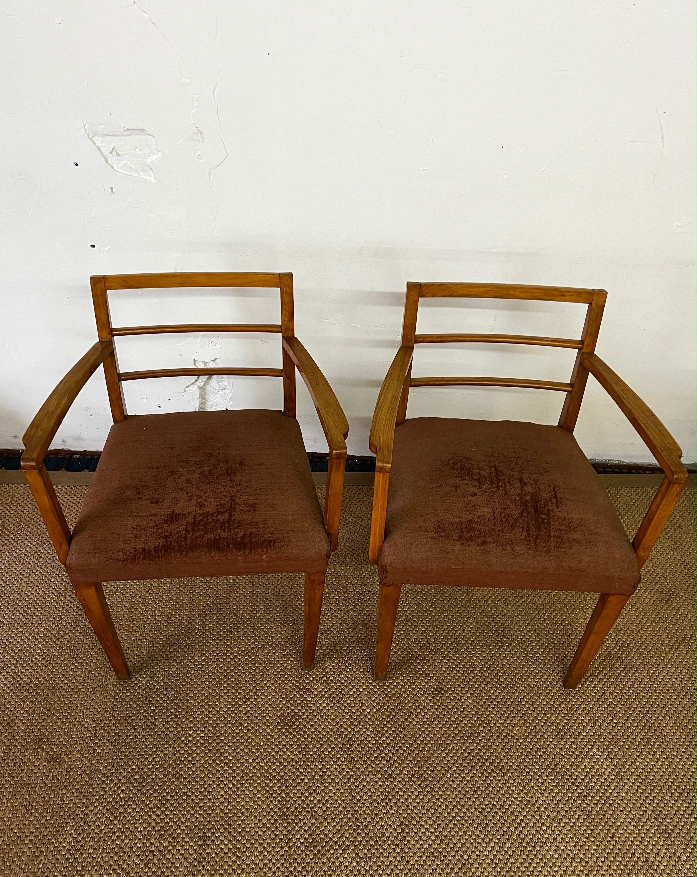 Pair of vintage armchairs