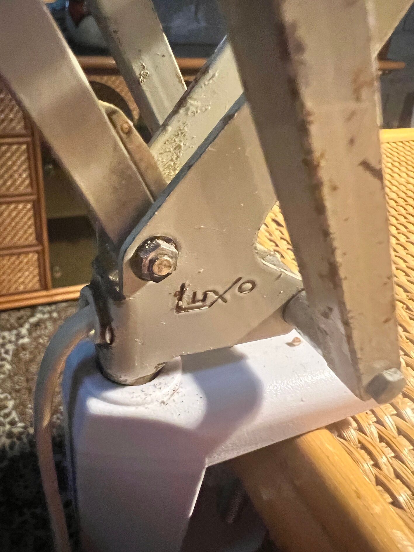 Vintage articulated architect lamp Luxo L1 by Jacob Jacobsen - 1970's