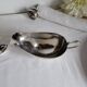 Silver-plated sauce boat