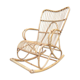 Rocking rattan 60s