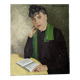 Oil on canvas old portrait alternative decoration countryside