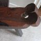 Brutalist tripod chair, 1940s