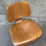 LCW Lounge Chair in ash wood, designed by Eames for Evans/Herman Miller, 1950s