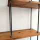 Asymmetrical asymmetrical style shelf