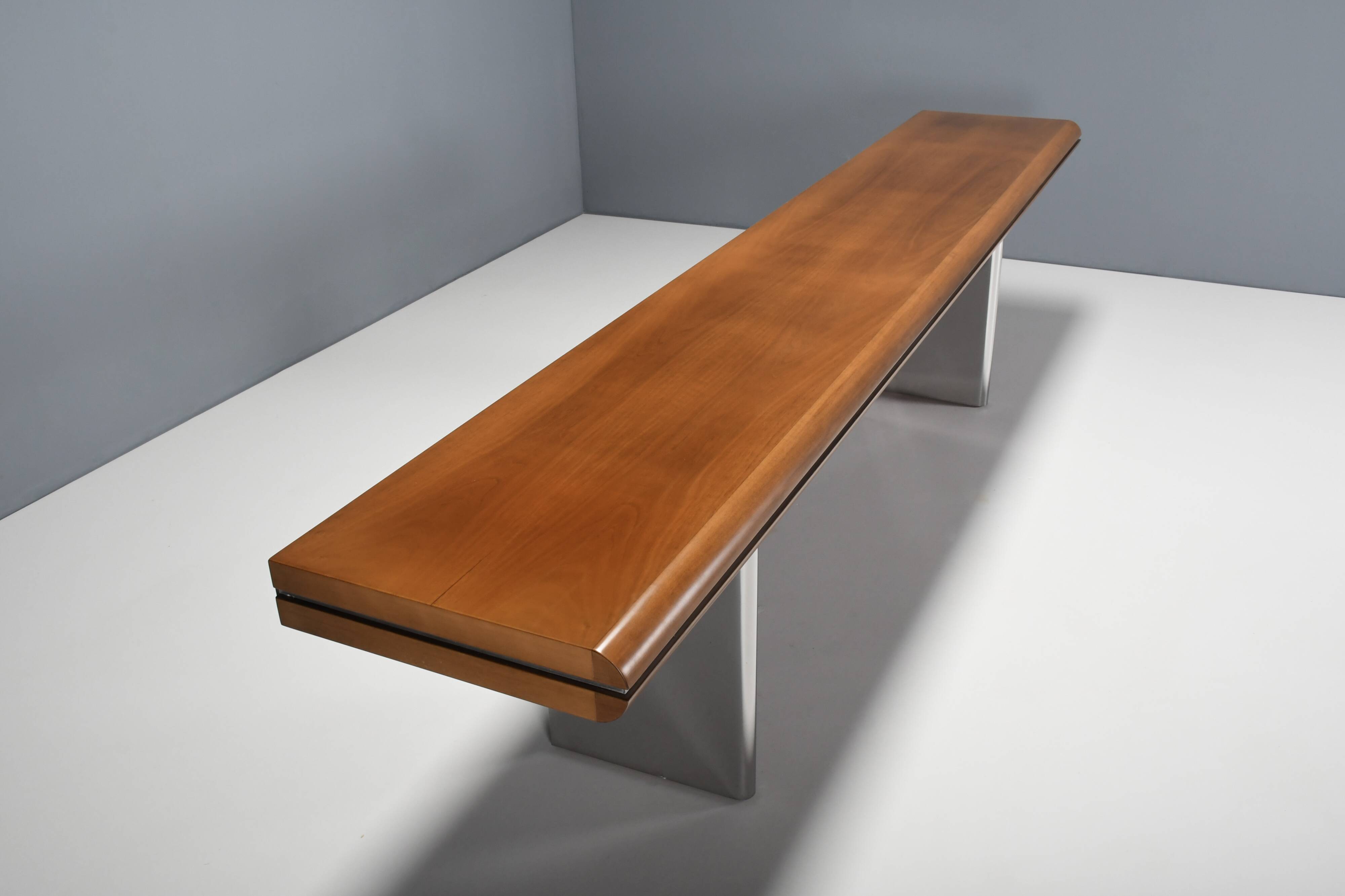 Large Console Table by Hans Von Klier for Skipper, Italy