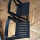 Lot de 2 chaises pliantes style Aldo Jacober