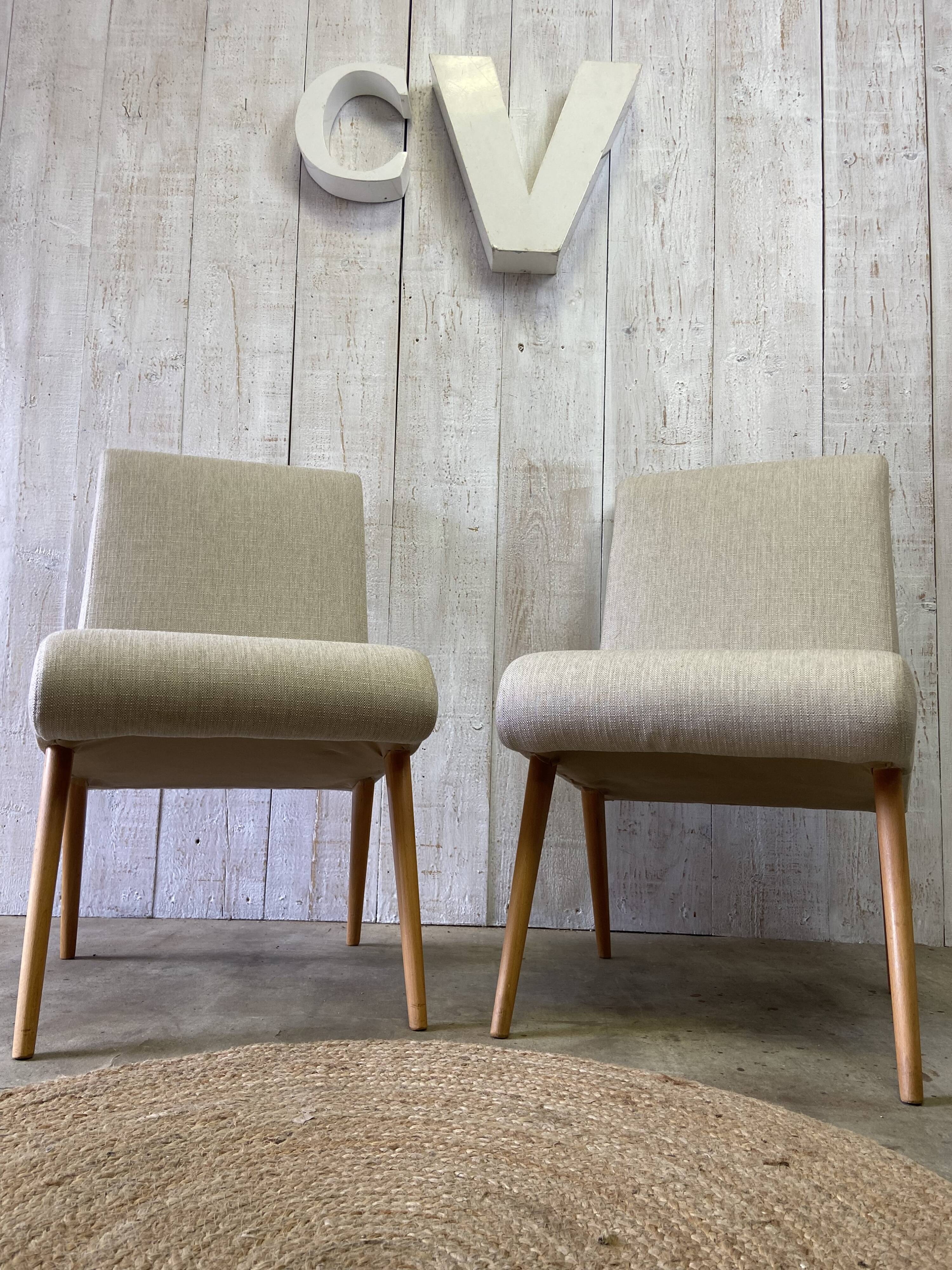 Pair of vintage armchairs