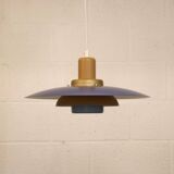 Vintage Danish Modern Design Lamp: Restored, Colourful Lighting