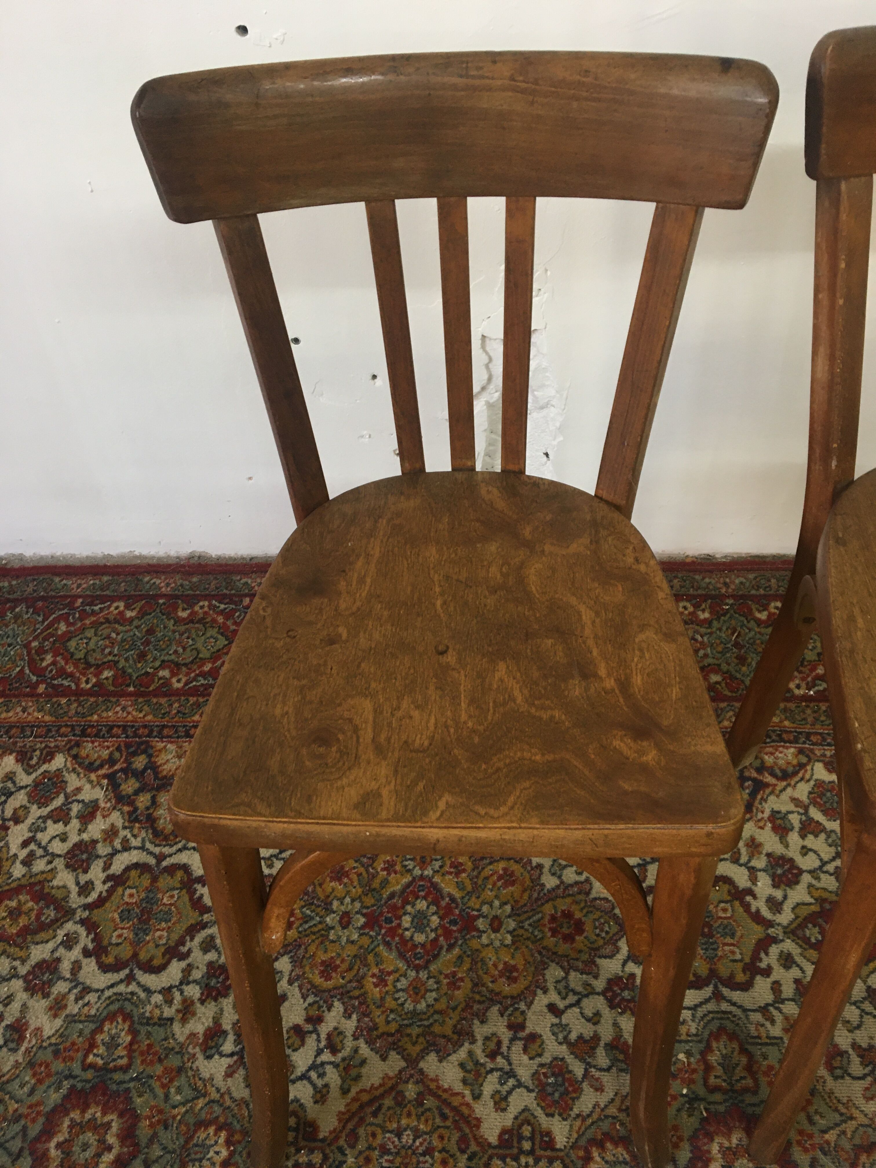 Paire de chaises bistrot Baumann