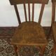 Paire de chaises bistrot Baumann