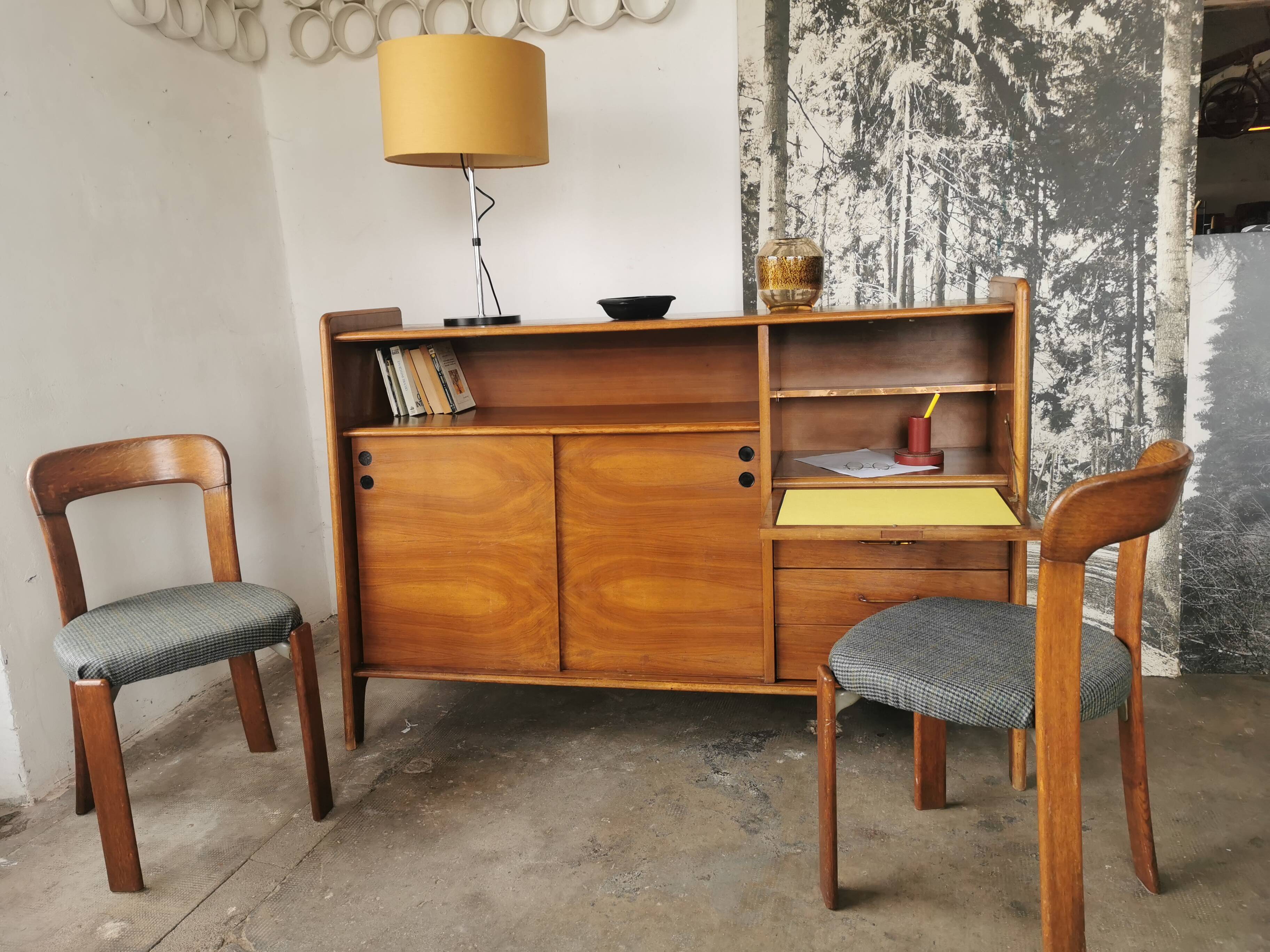 Sideboard, secretary from the 50s