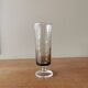 Vintage smoked glass champagne flutes