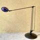 Large desk lamp manade France design Philippe Stephant vintage 90