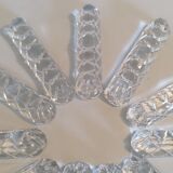 Crystal knife holder