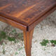 Art-Deco style wooden dining table