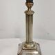 Pair of antique silver candlesticks Diana Silver Vienna 19th century