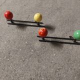 2 vintage coat rack 60