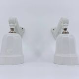Art Deco porcelain wall lights
