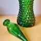 Italian Carafe Empoli green 1970
