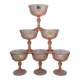Rosaline champagne glass 70s design