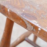 Wooden mid-century stool 1950