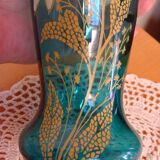 Legras vase with dahlia