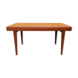 Expandable teak dining table