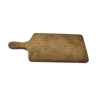 Ancienne planche à découpé en bois 36cm