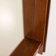 Italian mid century XL teak mirror, 1970s