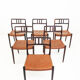 Niels Otto Moller model 79  rosewood dinning chairs