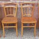 Chaises bistrot (Lot de 4 chaises)