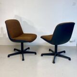 Pair of Comforto armchairs from the 1970s.