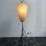 Tripod Cocoon Floor Lamp by H. Klingele for Artimeta, 1950s