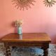 Solid wood coffee table