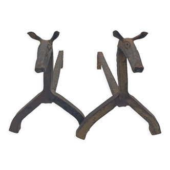 Pair chenets