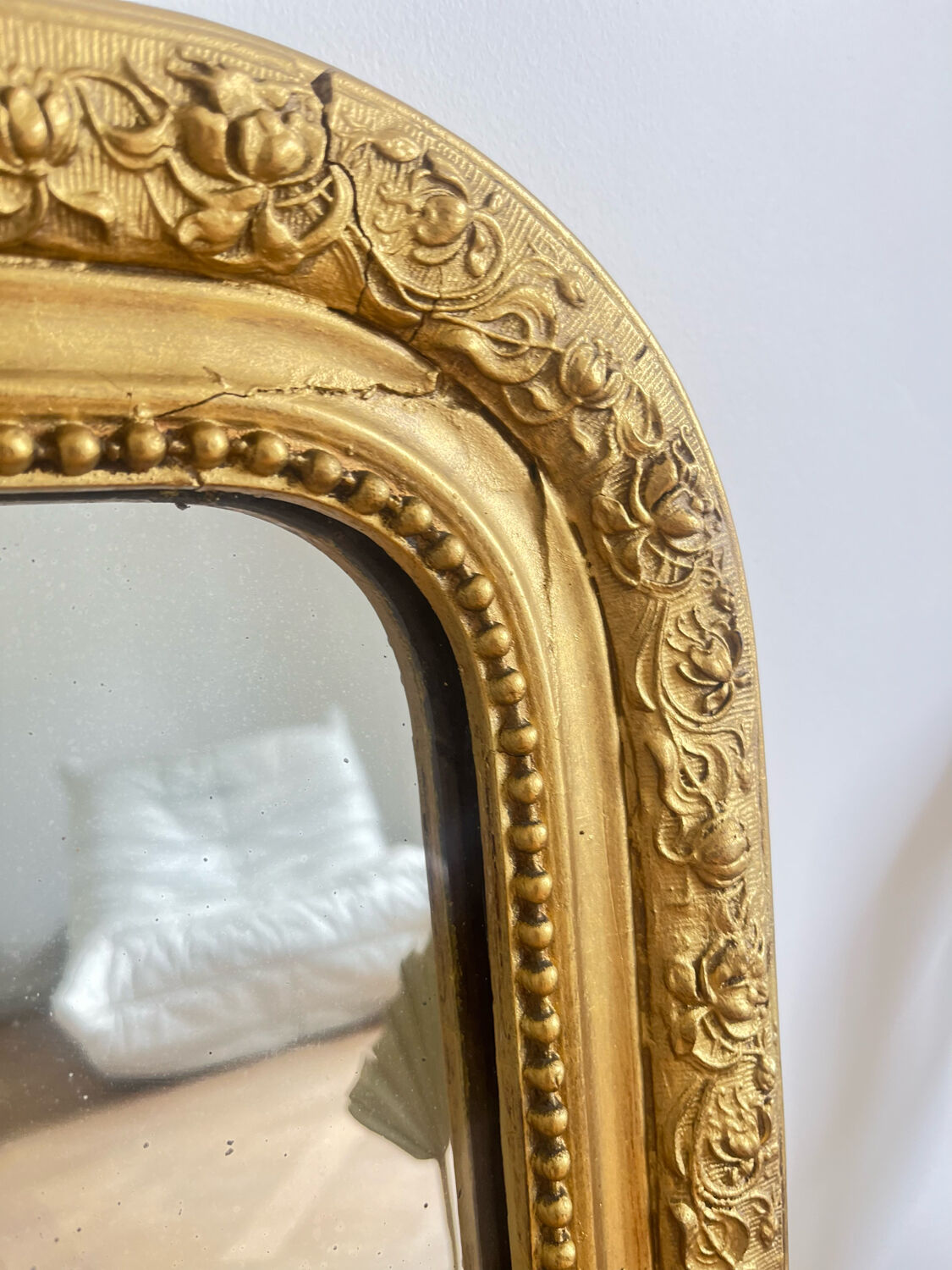 Old mirror Louis philippe 73x65 cm