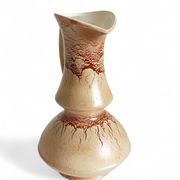 Mid-Century Ceramic Jug Vase by Roberto Rigon for Bertoncello, Signed, 1960s