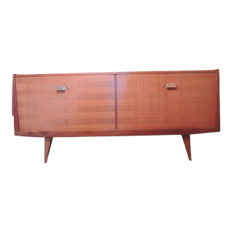 Vintage ash sideboard edited by Minvielle and Cabanne